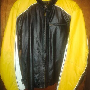Wilson's leather m julian moto biker jacket XL